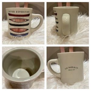 RIVER EXPEDITION Wooden Canoe Mug GH Bass & Co
